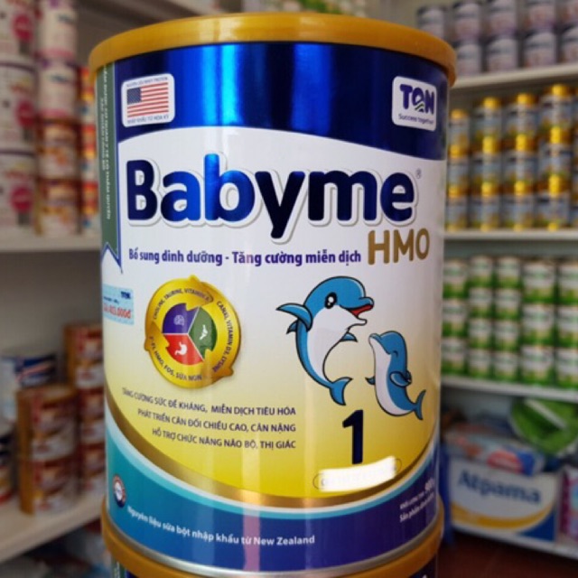 Sữa Babyme HMO số 1 hộp 900g ( Date 2022)