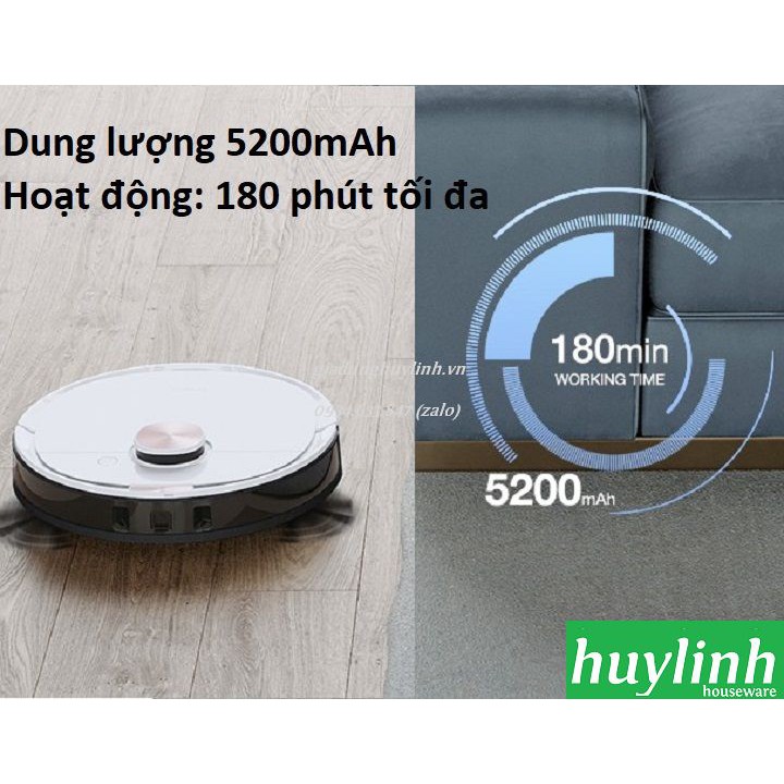 [Mã ELHAMS5 giảm 6% đơn 300K] Robot hút bụi lau nhà Ecovacs Deebot OZMO T8 - Bản Quốc Tế - Chính hãng