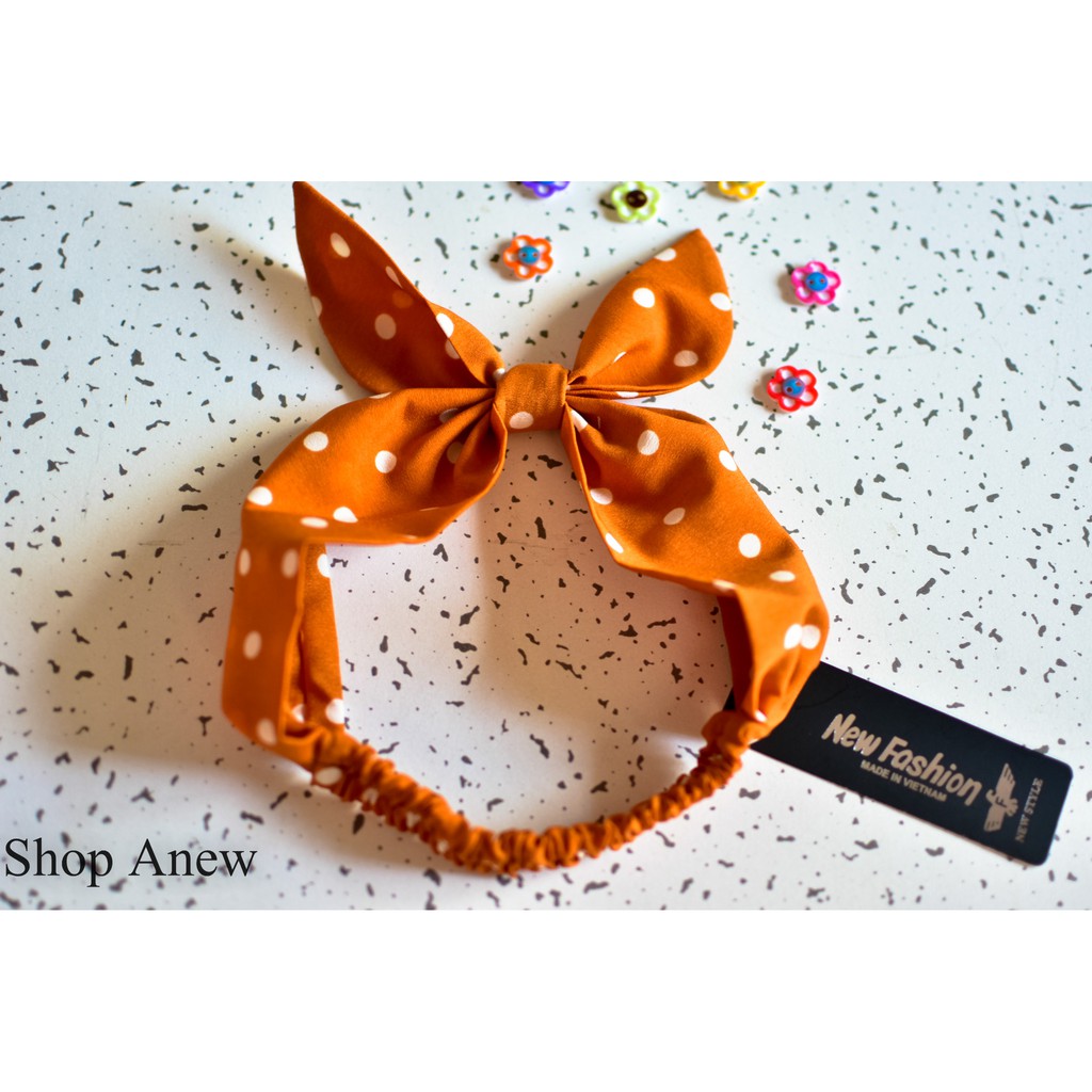 Băng đô Turban tai thỏ kute Anew
