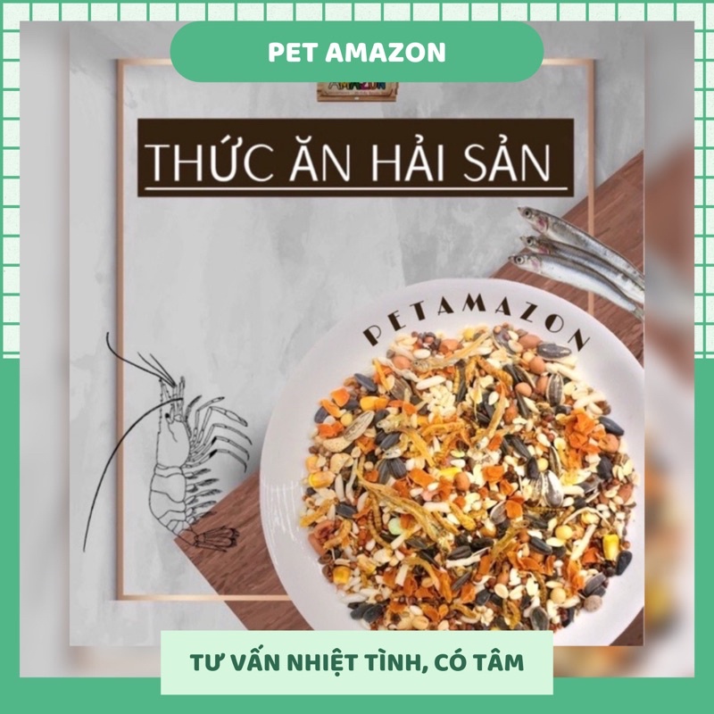 Thức ăn hải sản cao cấp 500g