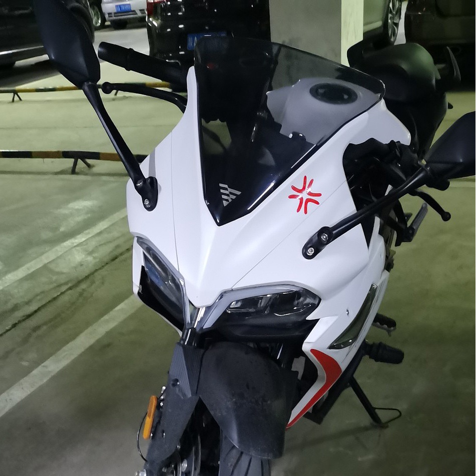 &quot;Tức giận&quot; Xe máy Nhãn dán Vui Phản chiếu Trang trí mũ bảo hiểmđề can Hoạt hình Dễ thương Hình dán