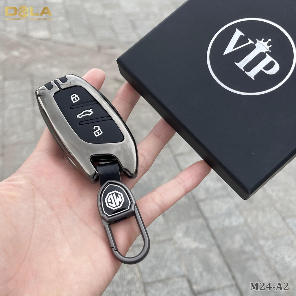 Vỏ ốp khoá xe hơi - Bọc chìa smartkey ô tô MG HS, ZS -phukienxehoi.6