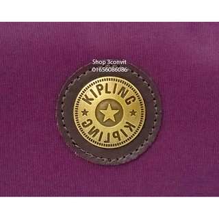 Ví Cầm Tay Kipling Ba Ngăn Lớn 20*10 cm