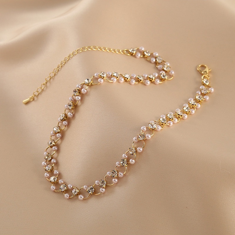 Vòng Cổ Chuỗi Hạt Ngọc Trai Phong Cách Thời Trang Hàng Mới 2022