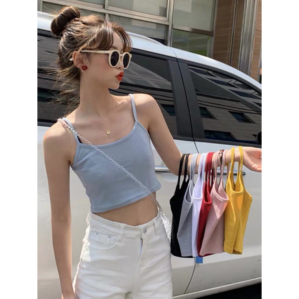 Áo Croptop 2 dây CICI
