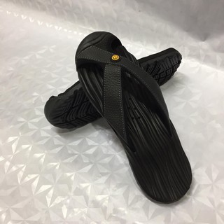 Dép kẹp nam bích mũi da bò cao cấp