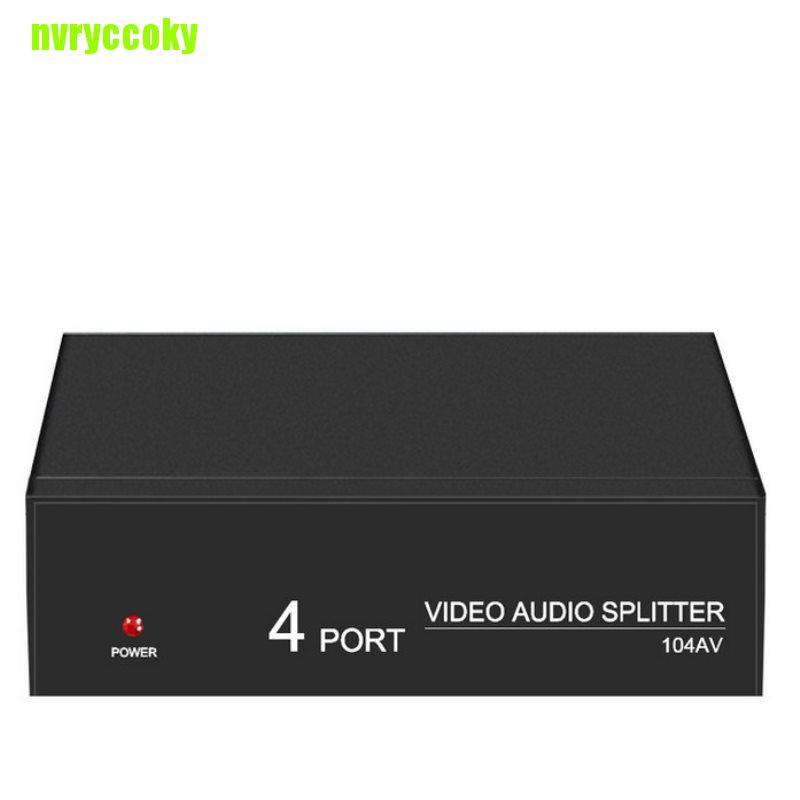 Bộ Chia Tín Hiệu Av 4 Cổng Rca | BigBuy360 - bigbuy360.vn