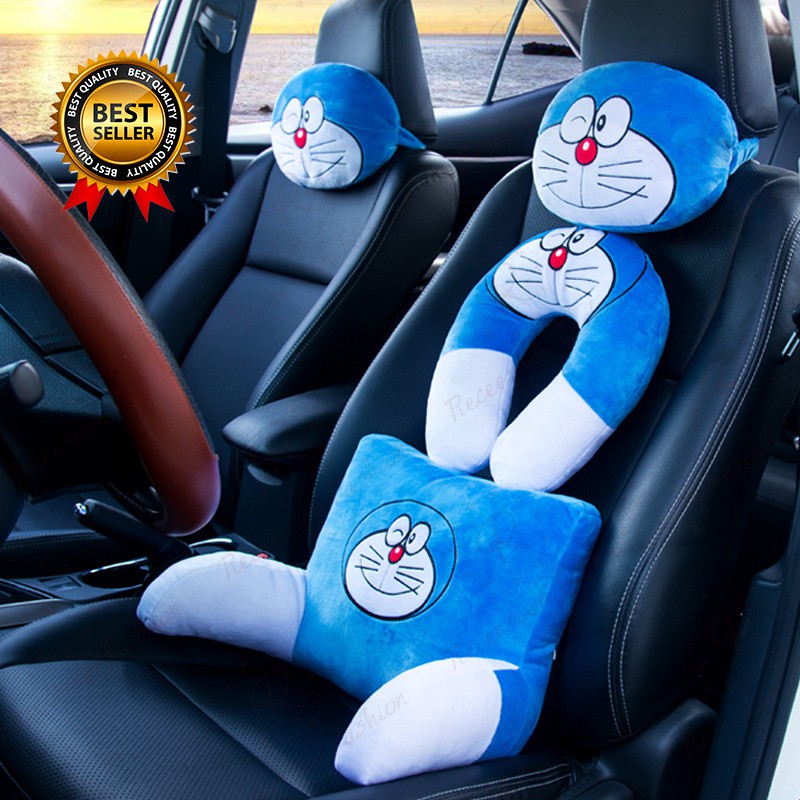 Gối Kê Cổ Hình Doraemon Đáng Yêu