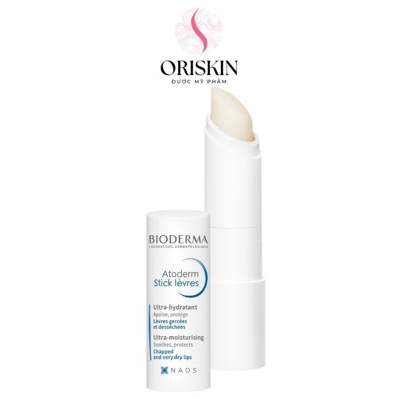 Bioderma Son Dưỡng Môi Khô Nứt Nẻ Bioderma Atoderm Stick Levres 4g