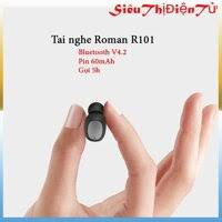 [Bán Giá Gốc] Tai nghe Bluetooth Mini invisible Roman R101 Chính hãng full box