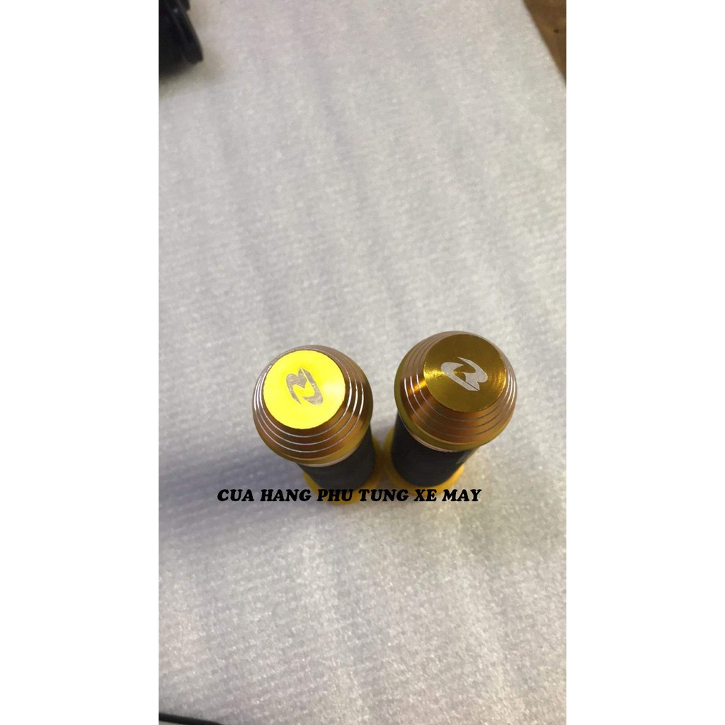 Bao tay (tay cầm) xe máy RCB gù nhôm xoắn - 1 cặp