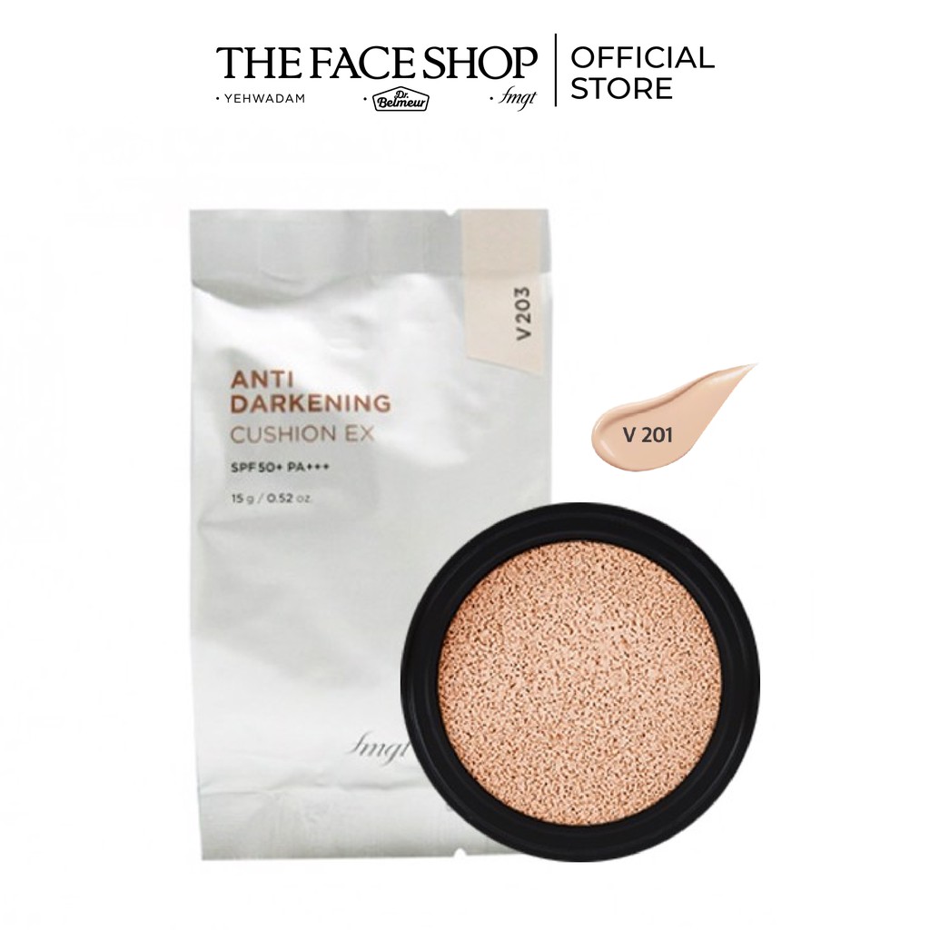 Phấn Nước Trang Điểm (Lõi) TheFaceShop Anti Darkening Cushion.Ex (Refill) 15g