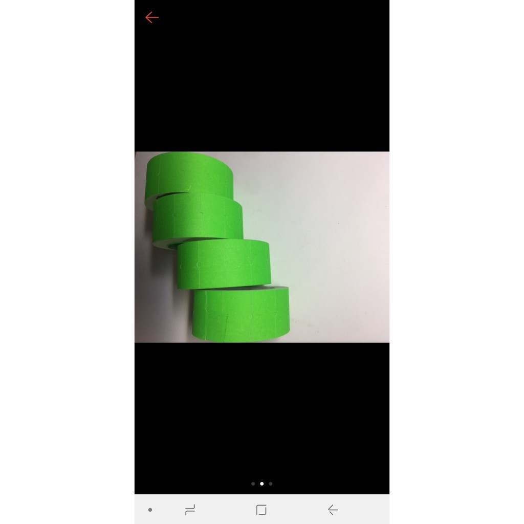 1 cuộn Giấy dán ghi giá tiền - BVA  _VA