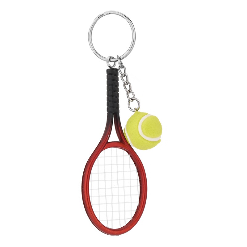 Móc Khóa Hình Bóng Tennis Sáng Tạo