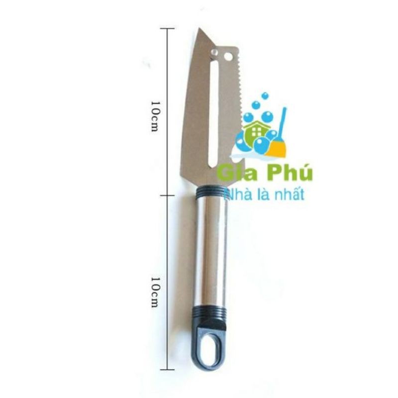 Combo 10 dao 2 lưỡi inox gọt rau củ, trái cây sắc bén 2 in 1