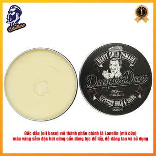 Sáp vuốt tóc Dapper Dan Heavy Hold Pomade 100g
