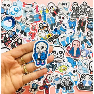 Sticker/ Hình dán sans undertale game (Combo 10-50sticker, random)
