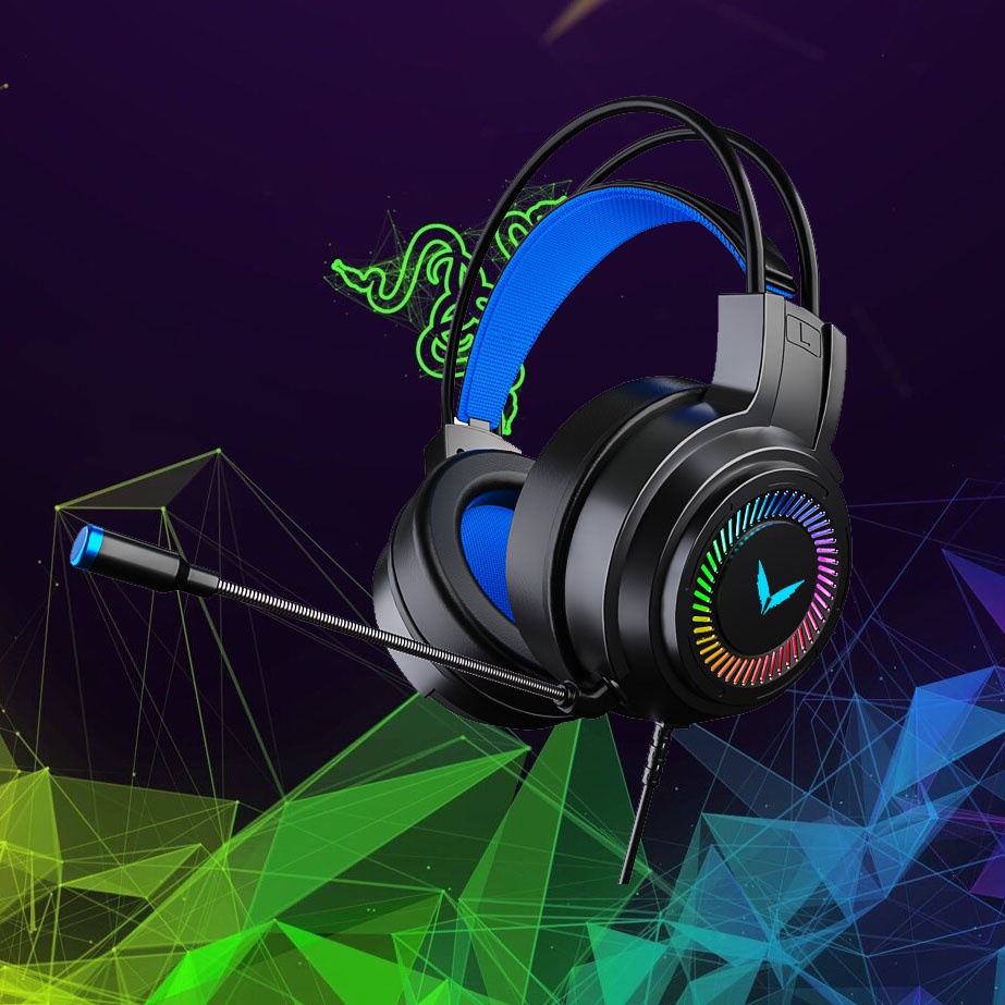 Tai nghe gaming g80 chụp tai - Có Mic Có dây Máy Tính Chơi Game Chuyên Dụng Có Đèn Led Nhiều Màu