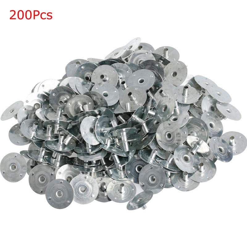 Set 200 Kẹp Bấc Đèn Cầy Bằng Kim Loại Tiện Dụng DIY