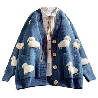 Áo khoác cardigan nữ cổ chữ v