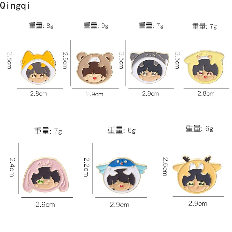 Ghim cài áo MISS ZOE bằng kim loại tráng men thời trang hỗ trợ làm quà tặng cho fan hâm mộ youth league tnt