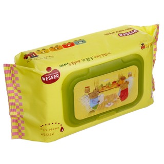Khăn giấy ướt không mùi Wesser Hàn Quốc 80 tờ