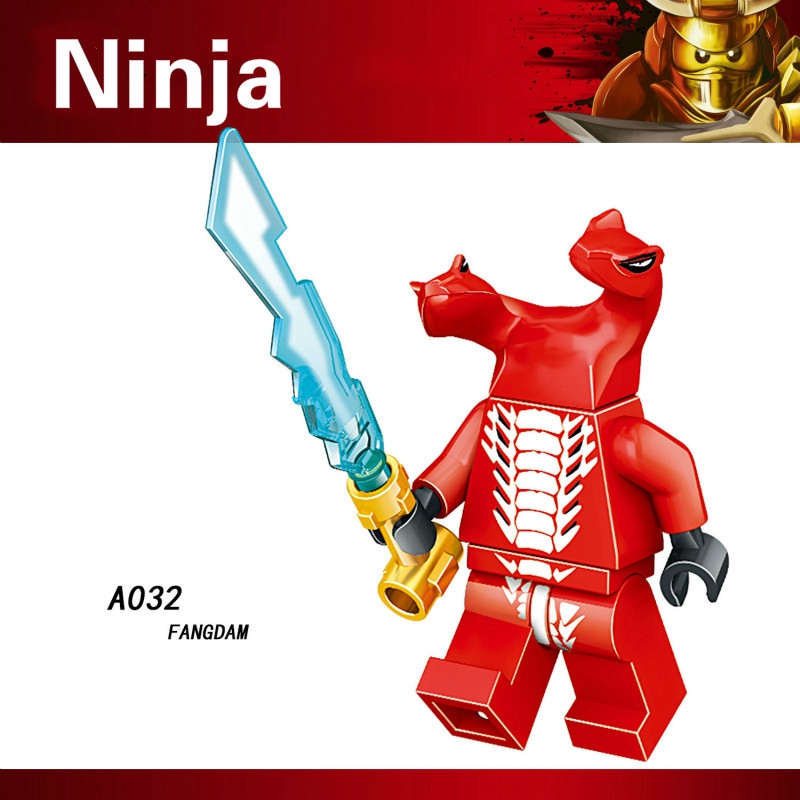 Mô hình đồ chơi lắp ghép phong cách Phantom Ninja vui nhộn