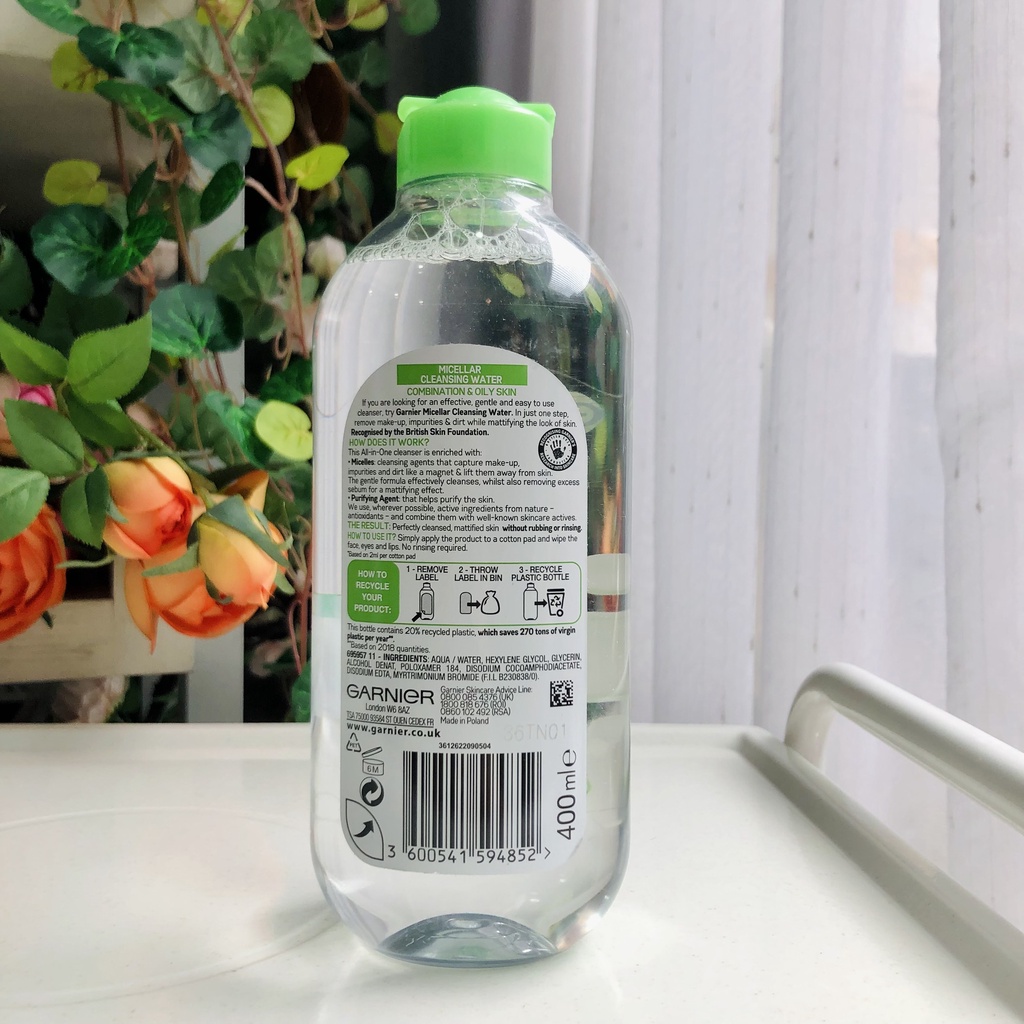 (Hàng UK) Tẩy trang Garnier Micella Cleansing Water