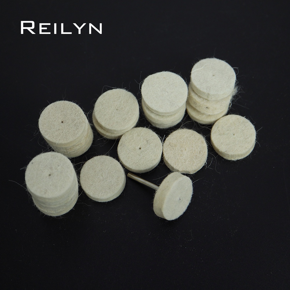Bộ 50 Đĩa Len Đánh Bóng 25mm/13mm/9mm 3.2mm