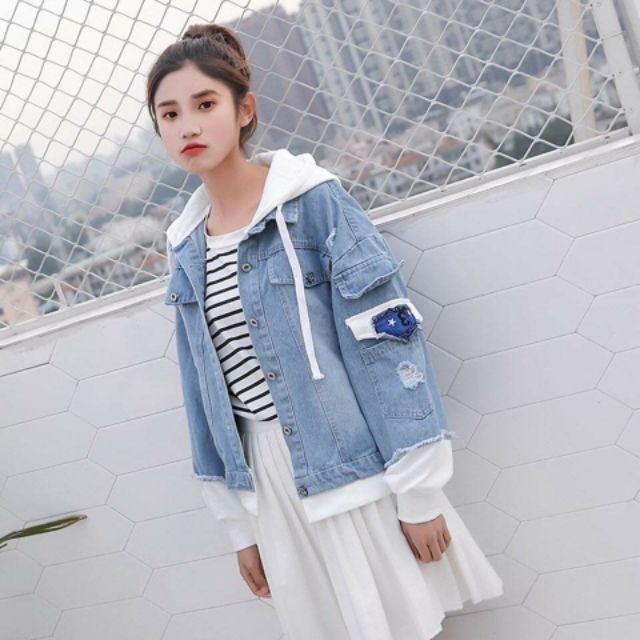 Áo Khoác Jean Nón | BigBuy360 - bigbuy360.vn