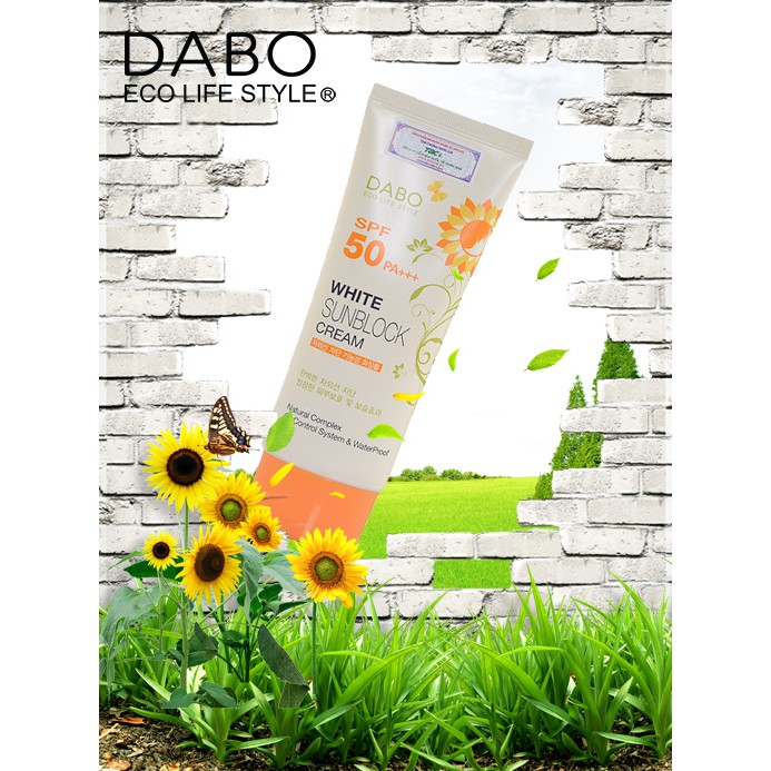 KEM CHỐNG NẮNG DABO WHITE SUNBLOCK CREAM SPF50