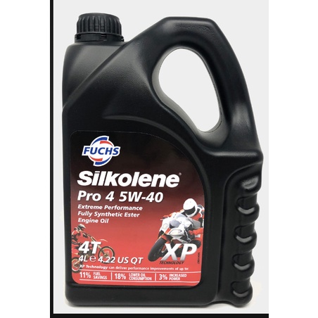 Nhớt Fuchs Silkolense 5W40 Tổng Hợp Nhập Khẩu Anh (4L)