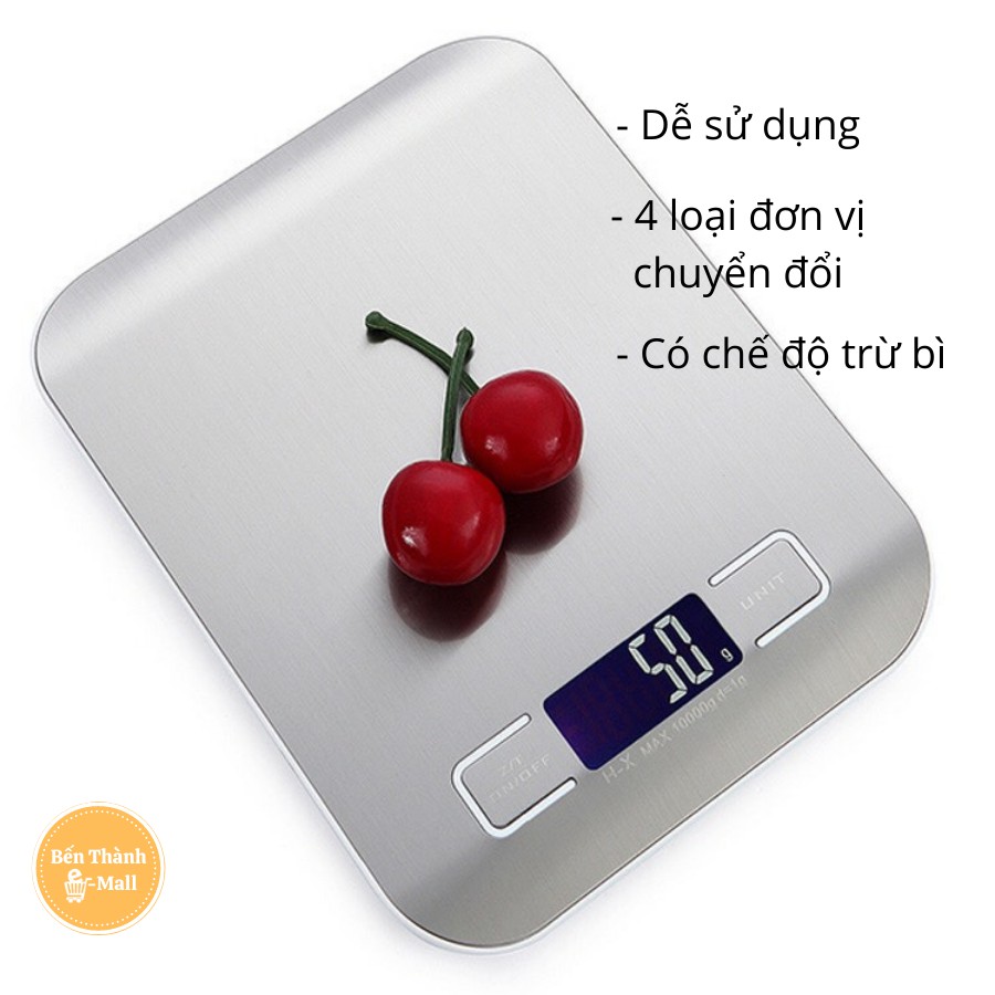 Cân Nhà Bếp LCD 5kg Tiện Dụng [Tải Trọng 1g - 5kg]