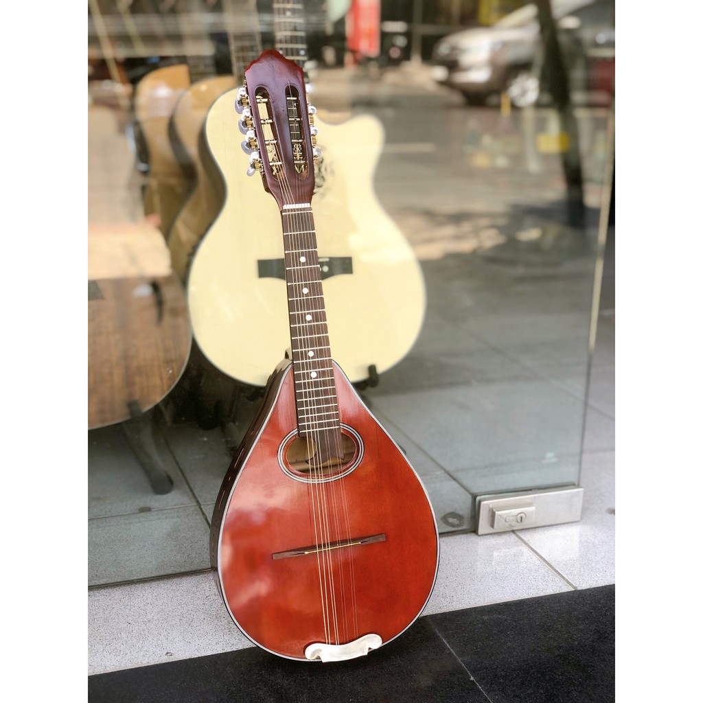 Đàn Mandolin Việt Nam gỗ ép mặt thông