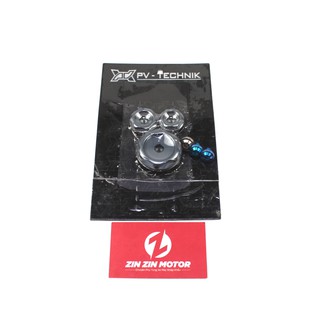 Ốc Mâm Lửa, Nắp Nhớt CNC - Satria FI, Raider FI, GSX R150, GSX S150, GSX Bandit 150 - ZIN ZIN MOTOR