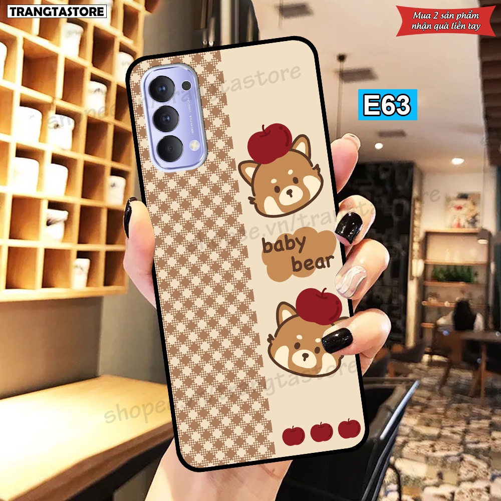 Ốp lưng Oppo Reno 4 - Reno 4 Pro dễ thương - đáng yêu