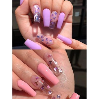 bướm ẩn gel trang trí móng tay