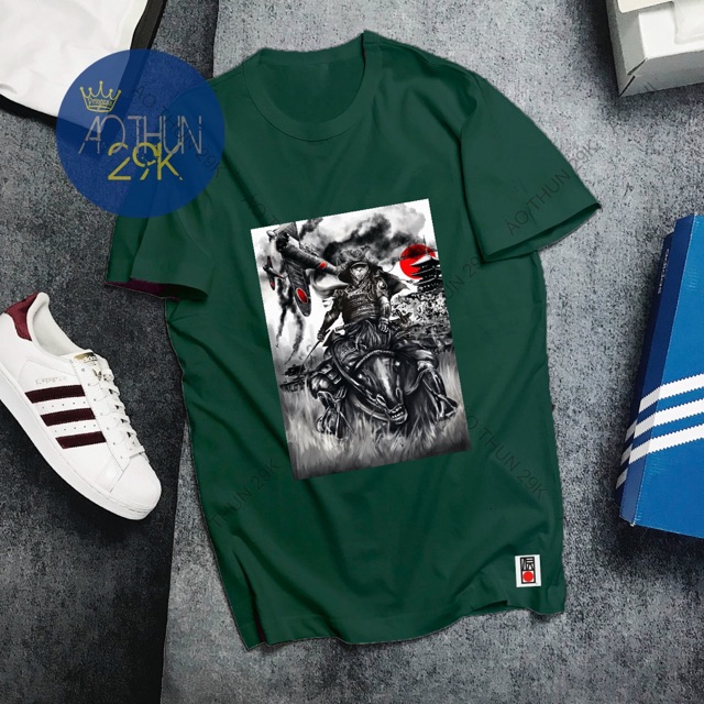 ALBUM 133 - ÁO THUN DŨNG SĨ NHẬT BẢN PHỐI MÀU XANH RÊU ĐỘC LẠ