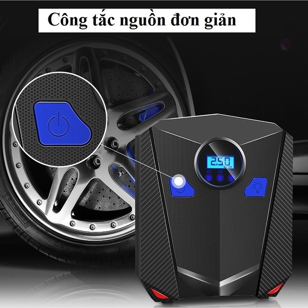 Bơm lốp ô tô ngắt tự động