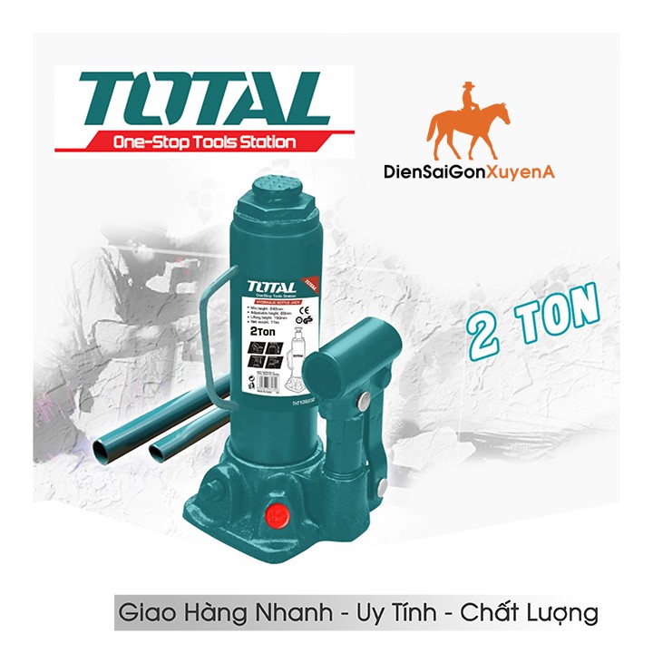 Total Con đội 2 tấn 34,5cm 2,6kg THT109022 - ĐIỆN SÀI GÒN XUYÊN Á
