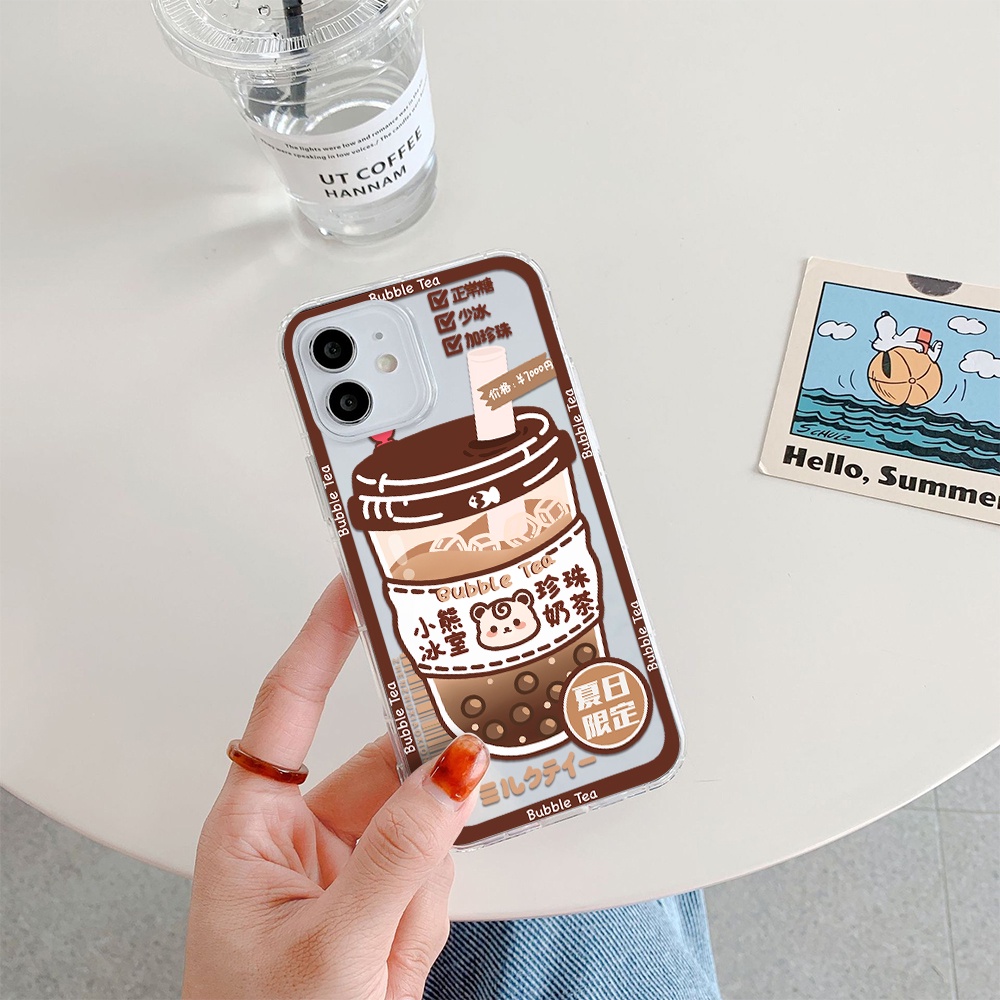 Ốp Điện Thoại Tpu Mềm Chống Sốc In Hình Dễ Thương Cho iPhone 11 12 13 pro max XS X XR XSMax 7 8 6 6s plus 5 4 SE 2020