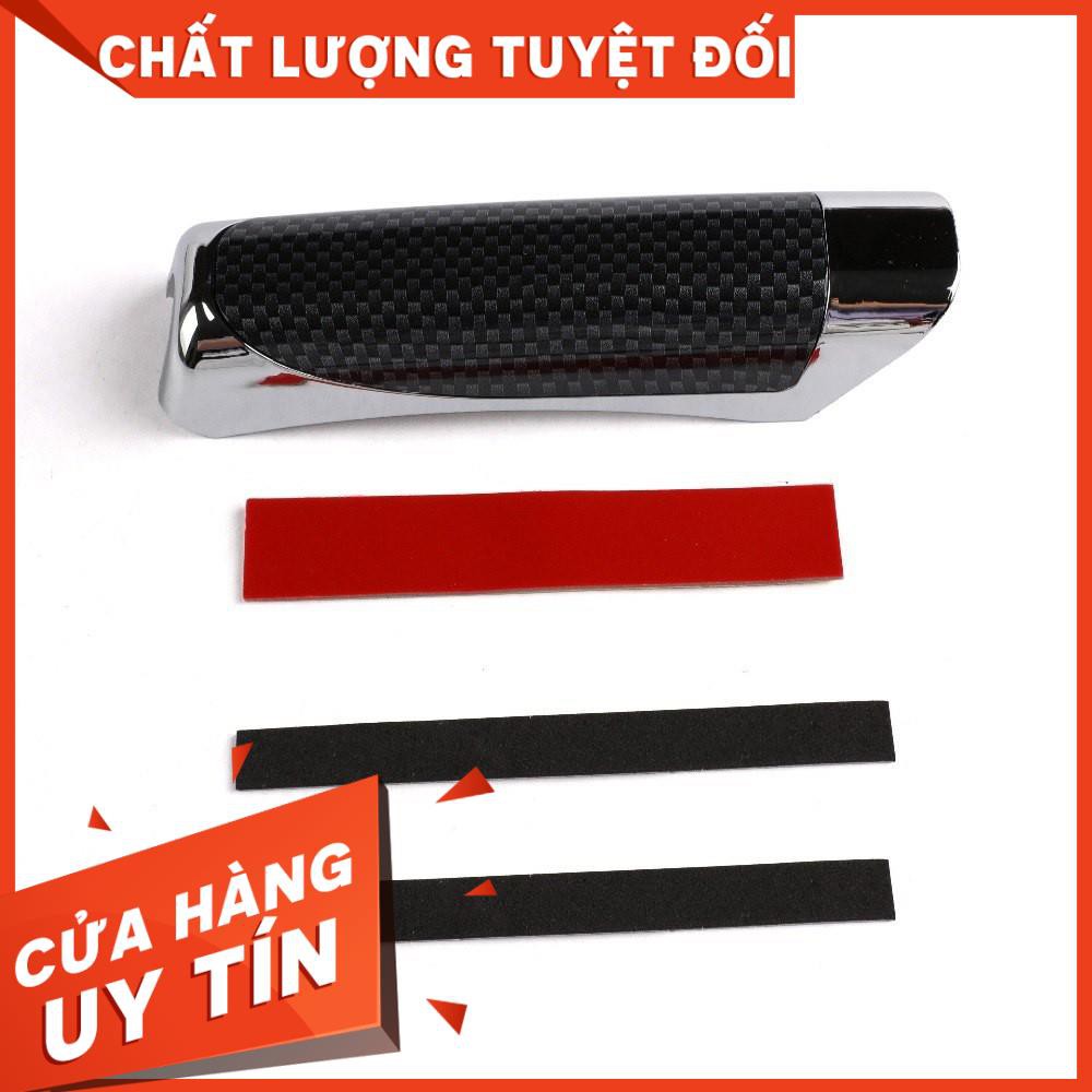 ⚡️Ốp bọc tay phanh vân gỗ và vân carbon ô tô- Phụ kiện ô tô