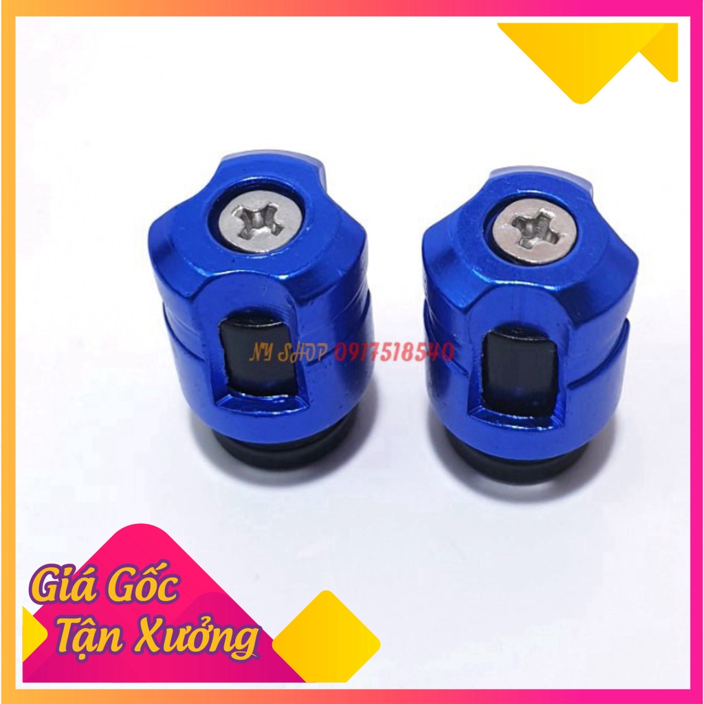 NÚT BỊT CHÂN VAN BIKER GẮN XE MÁY - OTO ( giá 1 cặp)  (Ảnh Sp thật)