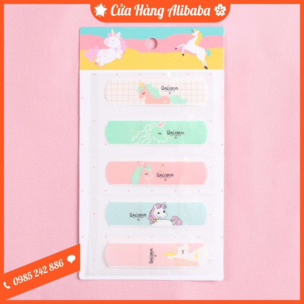 SET 4 Băng Gâu Dán Vết Thương Nhiều Hình Cute