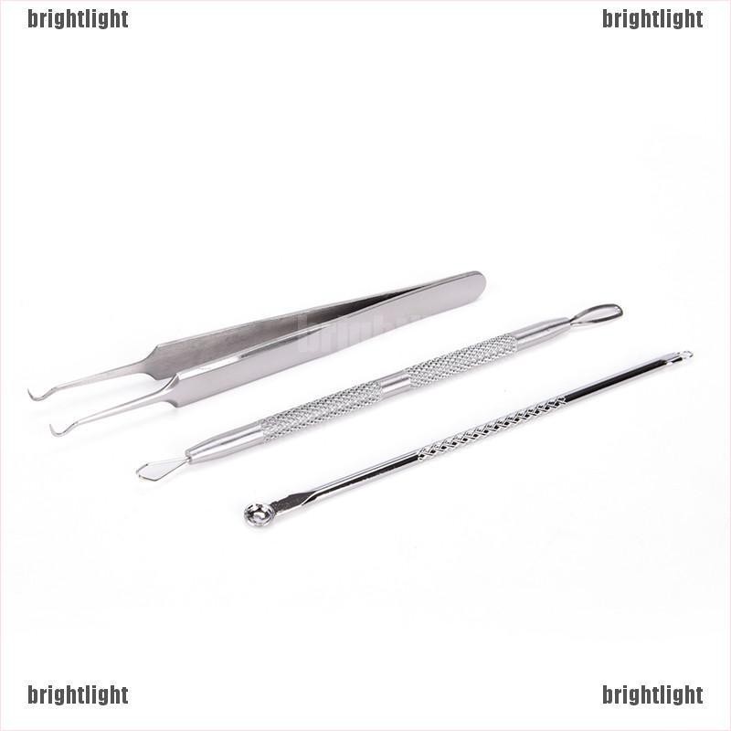 Bộ 3 Dụng Cụ Nặn Mụn Bằng Inox Chuyên Dùng