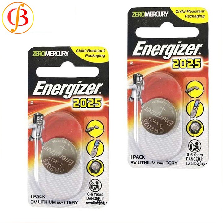 COMBO 5 Viên Pin Cr2032 Energizer 3v, Pin Cmos Lithium 3V (1 vỉ 1 viên)