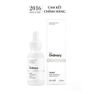 Tinh Chất Chống Lão Hóa Serum The Ordinary Buffet - 2016 Skincare