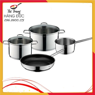 Bộ nồi Silit Alicante 4 món kèm chảo chống dính 28cm [inox bóng gương] [nội địa Đức] - TÀI TRANG HÀNG ĐỨC