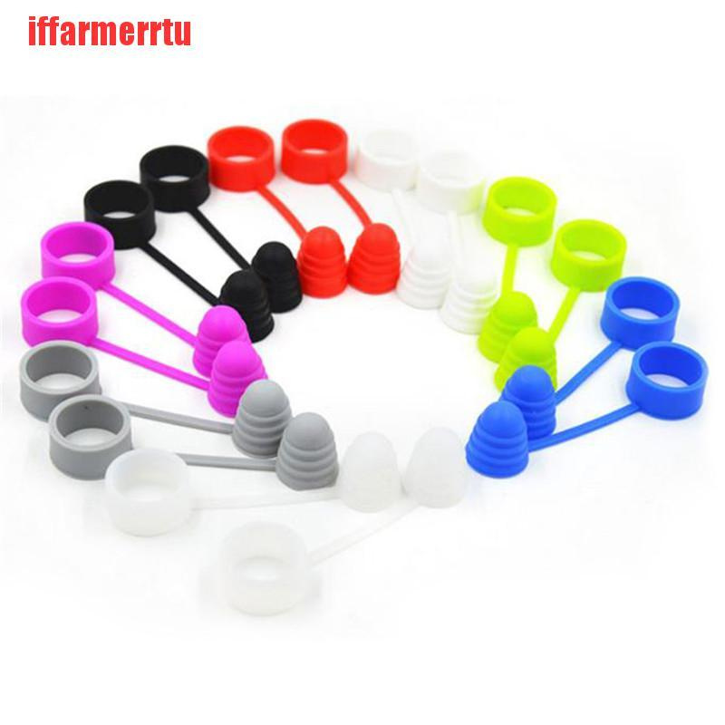 {iffarmerrtu}1PC Universal Silicone Vape Band Rings Mouthpiece Dust Cap Cover RTA RDA Tank HZQ