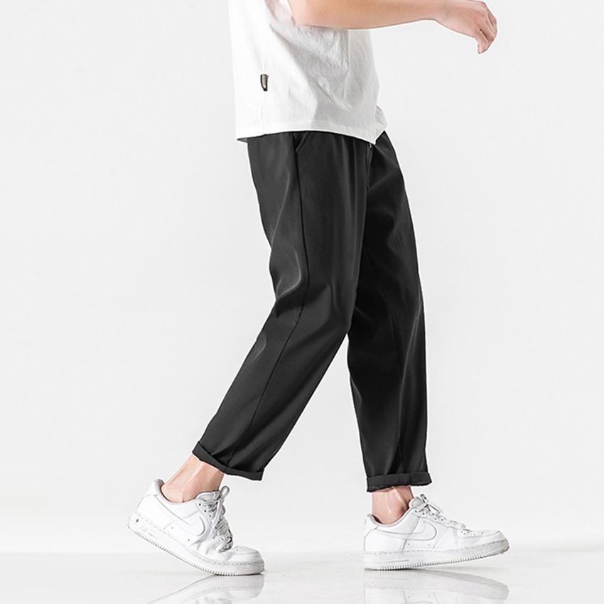 Quần Tây Âu Chinos Nam Dáng Baggy Trơn Đơn Giản 3 Màu Basic Dễ Mặc SEPTEMBERGIRL1989 JOGGER NAM 9000066C3 | BigBuy360 - bigbuy360.vn